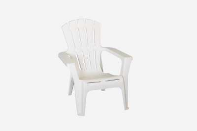 Кресло пластиковое BiRattan Maryland пластик белый Фото 1