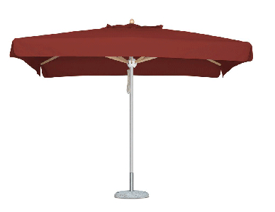 Зонт профессиональный Scolaro Milano Standard алюминий, акрил бордо Фото 2