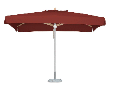 Зонт профессиональный Scolaro Milano Standard алюминий, акрил слоновая кость Фото 5