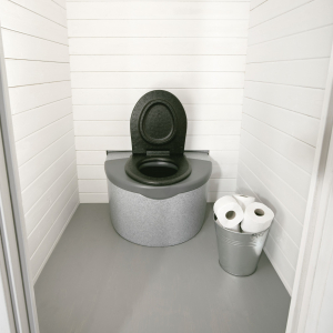 Компостный туалет для дачи Duomatic Kekkila полиэтилен серый Фото 6