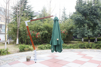 Зонт садовый Antar Paris дерево, полиэстер зеленый Фото 2