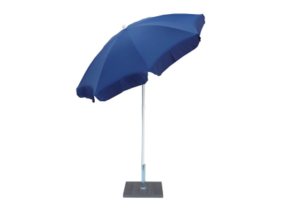 Зонт садовый с поворотной рамой Maffei Novara сталь, полиэстер синий Фото 4