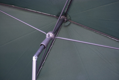 Зонт садовый с поворотной рамой Maffei Novara сталь, полиэстер зеленый Фото 9