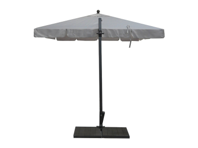 Зонт садовый с поворотной рамой Maffei California алюминий, полиэстер серый Фото 6