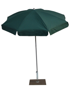 Садовый круглый зонт Maffei алюминий, хлопок зеленый Фото 4