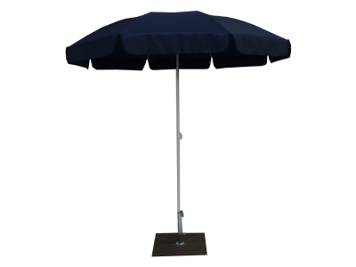 Зонт садовый с поворотной рамой Maffei Borgo сталь, полиэстер синий Фото 4