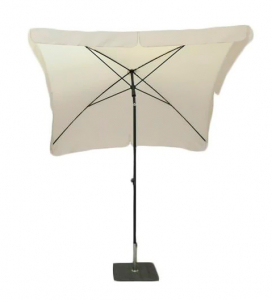 Зонт садовый с поворотной рамой Maffei Novara сталь, полиэстер слоновая кость Фото 6