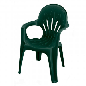 Кресло пластиковое SCAB GIARDINO Stella di mare medium back пластик зеленый Фото 1