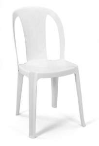 Стул пластиковый SCAB GIARDINO Tiuana chair пластик белый Фото 1