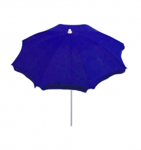 Зонт садовый с поворотной рамой Maffei Pechino сталь, полиэстер синий Фото 1