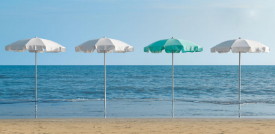 Зонт пляжный профессиональный Crema Poseidon алюминий, акрил Фото 7