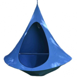 Гамак-кокон подвесной Gardeck Jamber оцинкованная сталь, полиэстер синий Фото 1