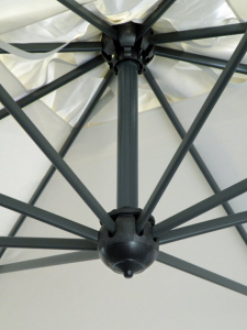 Зонт профессиональный Scolaro Napoli Braccio алюминий, акрил черный Фото 4