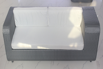 Комплект плетеной мебели KVIMOL Комплекты мебели искусственный ротанг серый, светло-бежевый Фото 5