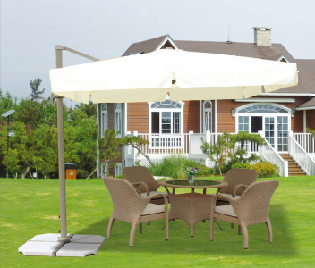 Зонт садовый Antar Garden алюминий, полиэстер кремовый Фото 1