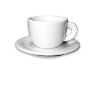 Кофейная пара для капучино Ancap Edex фарфор белый Фото 1