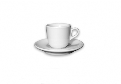 Кофейная пара для эспрессо Ancap Jolly фарфор белый Фото 1