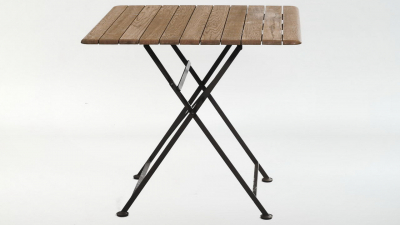 Стол деревянный складной Holzhof Table 8080 металл, дуб коричневый Фото 1