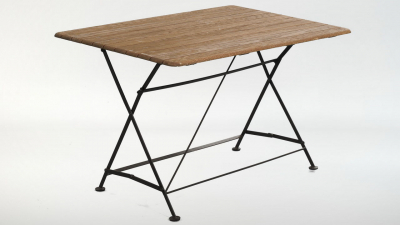 Стол деревянный складной Holzhof Table12080 металл, дуб коричневый Фото 1