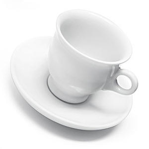 Кофейная пара для эспрессо Ancap Reale фарфор белый Фото 2