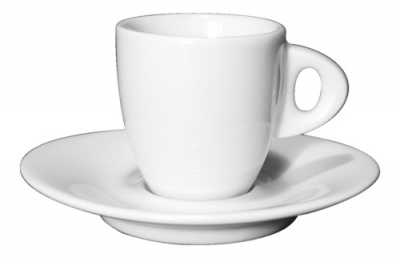 Кофейная пара для эспрессо Ancap Galileo фарфор белый Фото 1