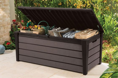 Сундук пластиковый Keter Brushwood Storage Box полипропилен коричневый Фото 3