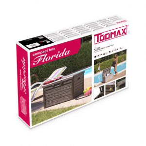 Сундук пластиковый Toomax Florida Compact пластик коричневый Фото 17