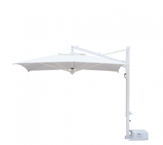 Зонт профессиональный 3.5х3.5 м Scolaro Galileo Starwhite алюминий, акрил белый, слоновая кость Фото 8