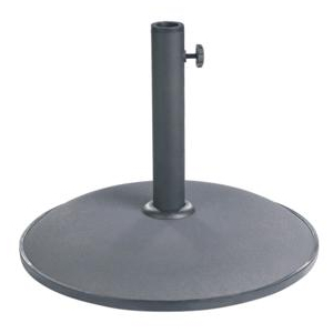 База для зонта утяжелительная 4SIS Джулия металл, камень черный Фото 2