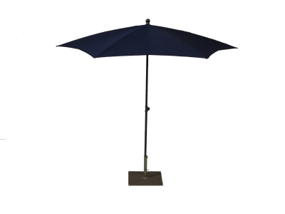 Зонт садовый с поворотной рамой Maffei Kronos сталь/полиэстер синий Фото 5