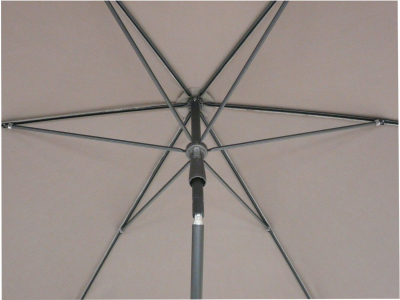 Зонт садовый с поворотной рамой Maffei Kronos сталь/полиэстер синий Фото 6