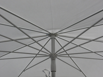 Зонт садовый Maffei Kronos алюминий, полиэстер белый Фото 2