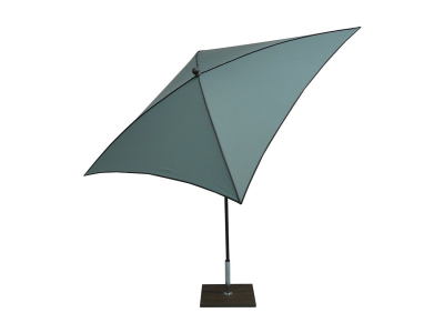 Зонт садовый с поворотной рамой Maffei Border сталь, дралон голубой Фото 2