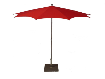 Зонт для кафе Maffei Estrella сталь, полиэстер красный Фото 7