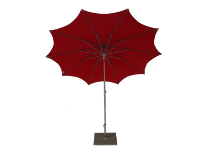 Зонт для кафе Maffei Estrella сталь, полиэстер красный Фото 6