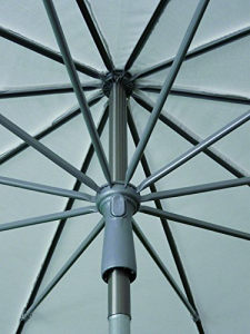 Зонт для кафе Maffei Estrella сталь, полиэстер темно-серый Фото 7