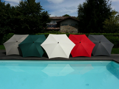 Зонт садовый Maffei Madera алюминий, полиэстер зеленый Фото 3