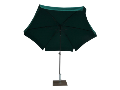 Зонт садовый с поворотной рамой Maffei Mare сталь, дралон зеленый Фото 4
