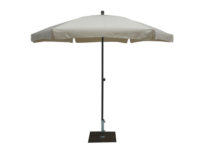 Зонт садовый с поворотной рамой Maffei Mare сталь, дралон слоновая кость Фото 5