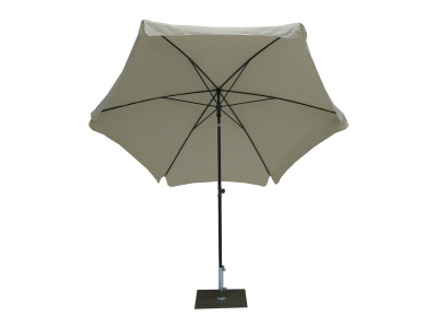 Зонт садовый с поворотной рамой Maffei Mare сталь, дралон слоновая кость Фото 7