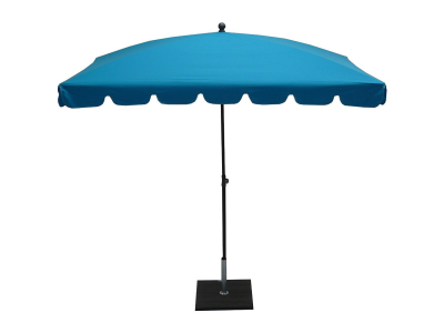 Зонт садовый с поворотной рамой Maffei Allegro сталь, дралон бирюзовый Фото 2
