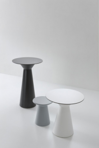 Столик ламинированный кофейный Gaber Roller Table технополимер, compactop Фото 4