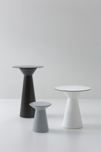 Столик ламинированный кофейный Gaber Roller Table технополимер, compactop Фото 5