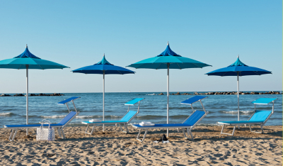 Зонт пляжный профессиональный Magnani Matisse алюминий, Tempotest Para Фото 2