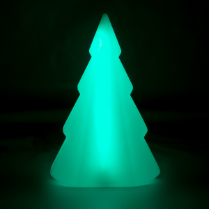 Светильник пластиковый ель LED Christmass Tree полиэтилен белый Фото 3