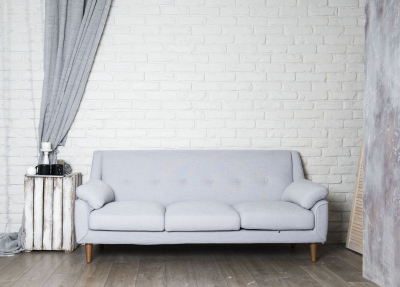 Мягкий диван 4SIS INDOOR эвкалипт, сосна, МДФ, дуб, ткань серый Фото 3
