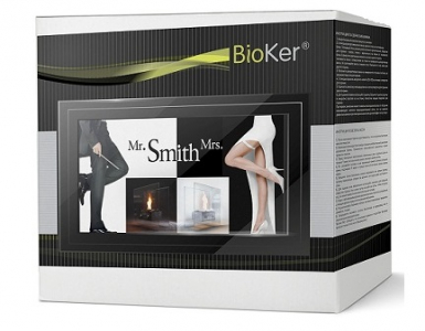 Биокамин настольный Bioker Mrs.Smith нержавеющая сталь, металл, закаленное стекло белый Фото 3