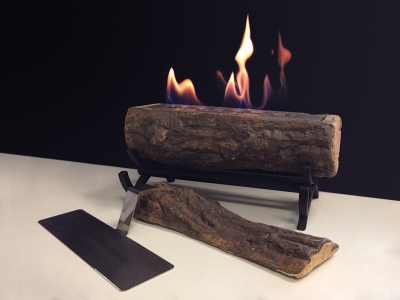 Биокамин настольный Bioker Wood нержавеющая сталь, огнеупорная керамика Фото 3