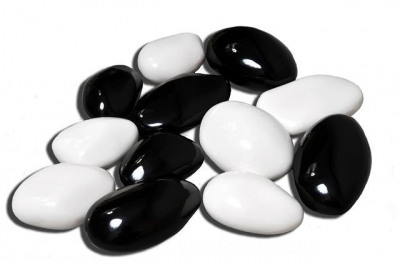 Комплект камней Bioker керамика белый, черный Фото 1