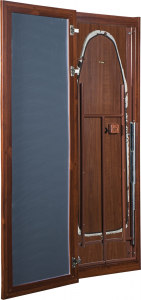 Распашная гладильная доска-зеркало Belboard Lazio железо, дерево коричневый Фото 1